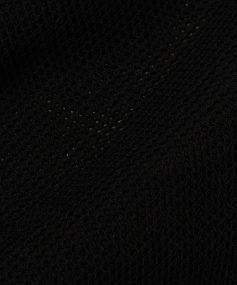 クラッシュアイスコットンハイネックプルオーバー