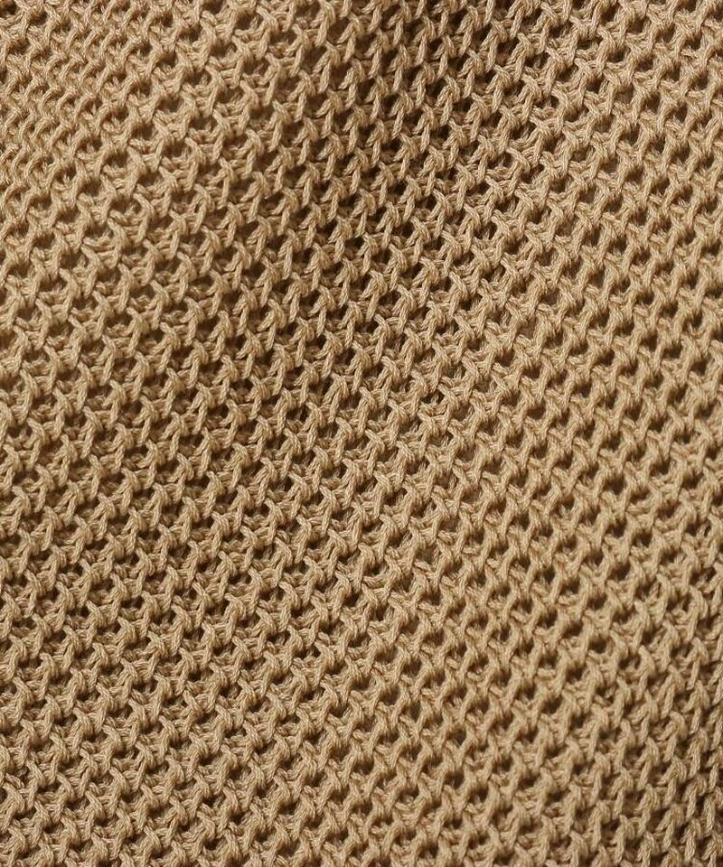 クラッシュアイスコットンハイネックプルオーバー