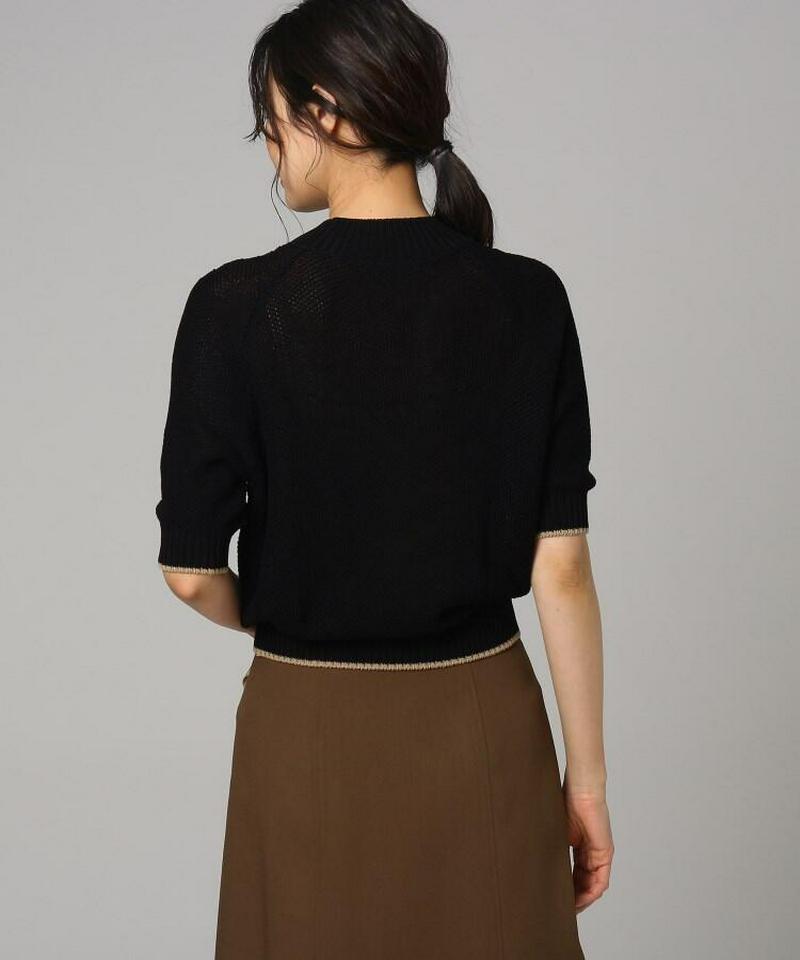 クラッシュアイスコットンハイネックプルオーバー