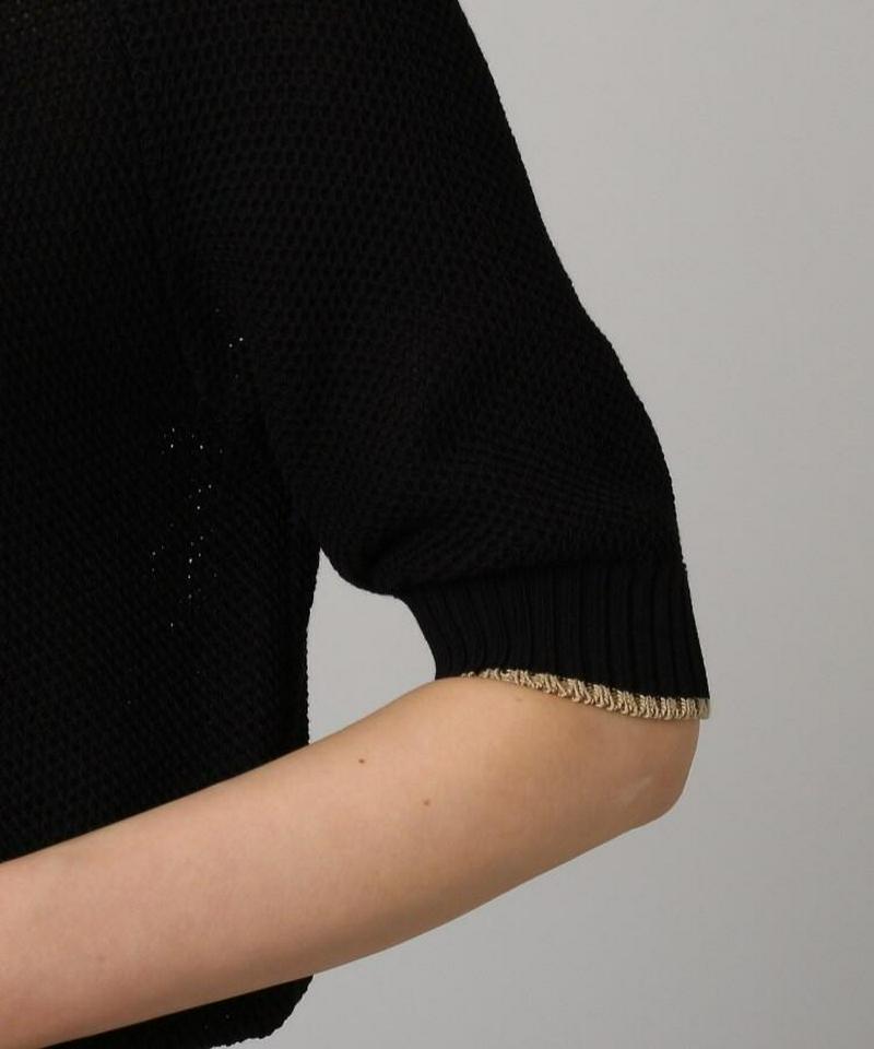 クラッシュアイスコットンハイネックプルオーバー