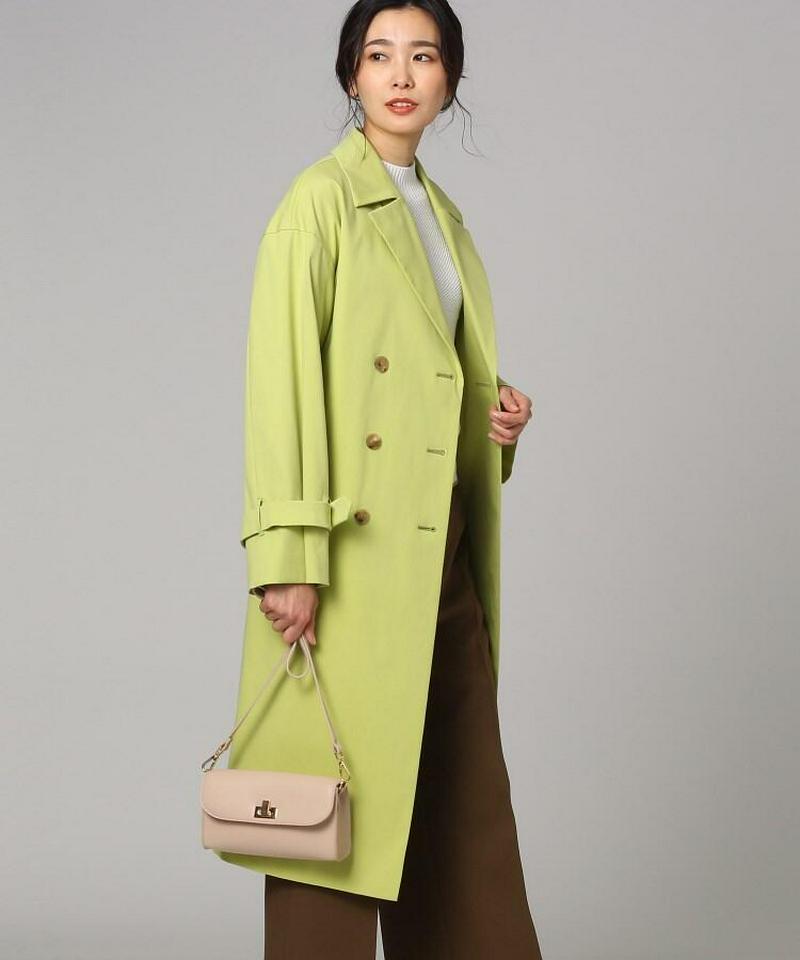 ベルテッドスリーブトレンチコート