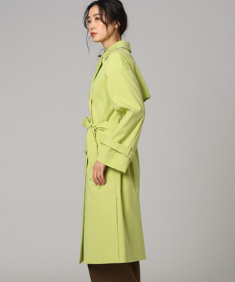 ベルテッドスリーブトレンチコート