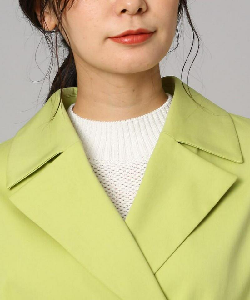 ベルテッドスリーブトレンチコート