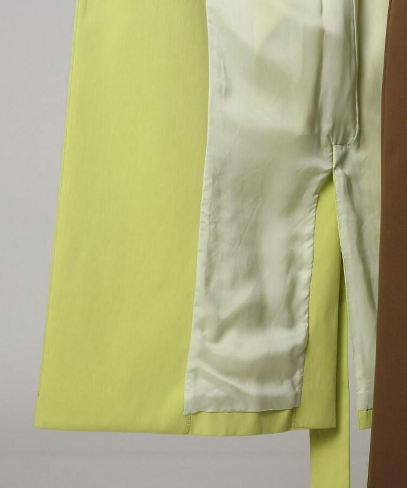 ベルテッドスリーブトレンチコート