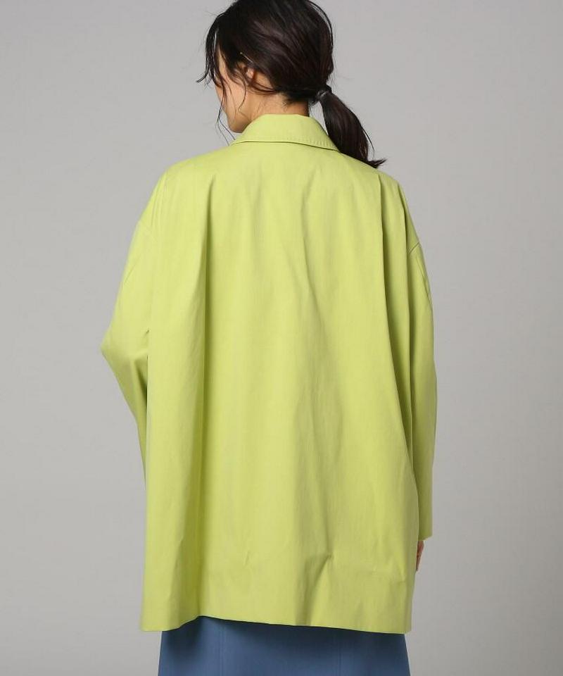 フラップストレッチステンカラーコート