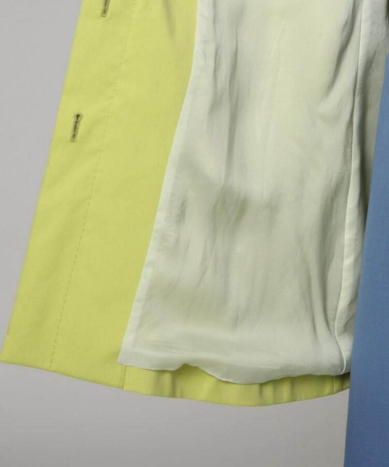 フラップストレッチステンカラーコート