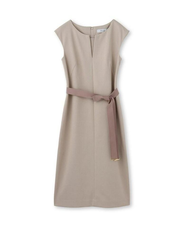 【洗える】ミラノリブフレンチワンピース