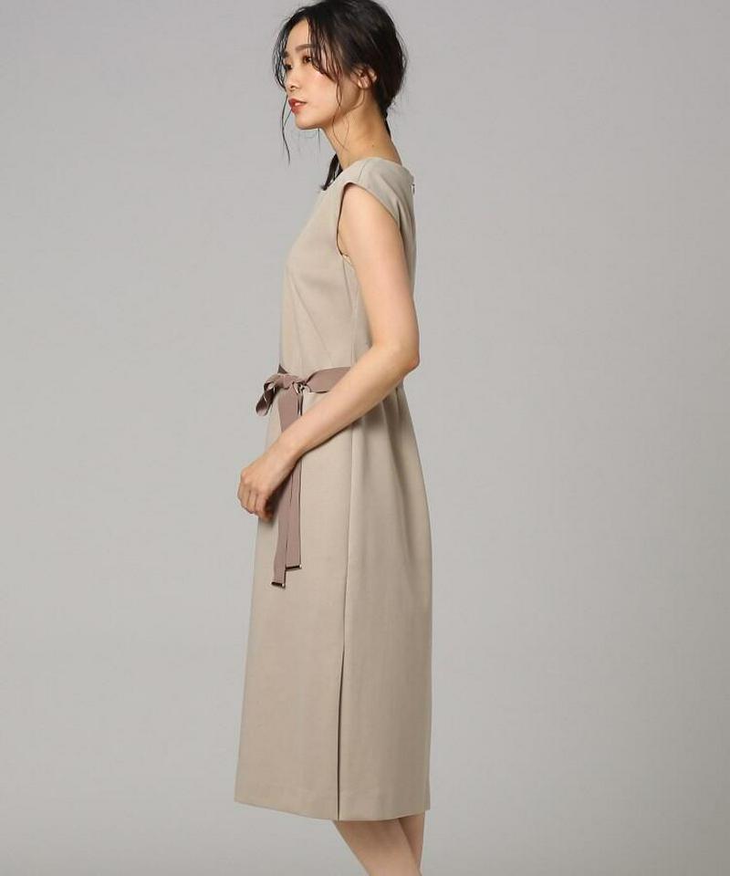 【洗える】ミラノリブフレンチワンピース