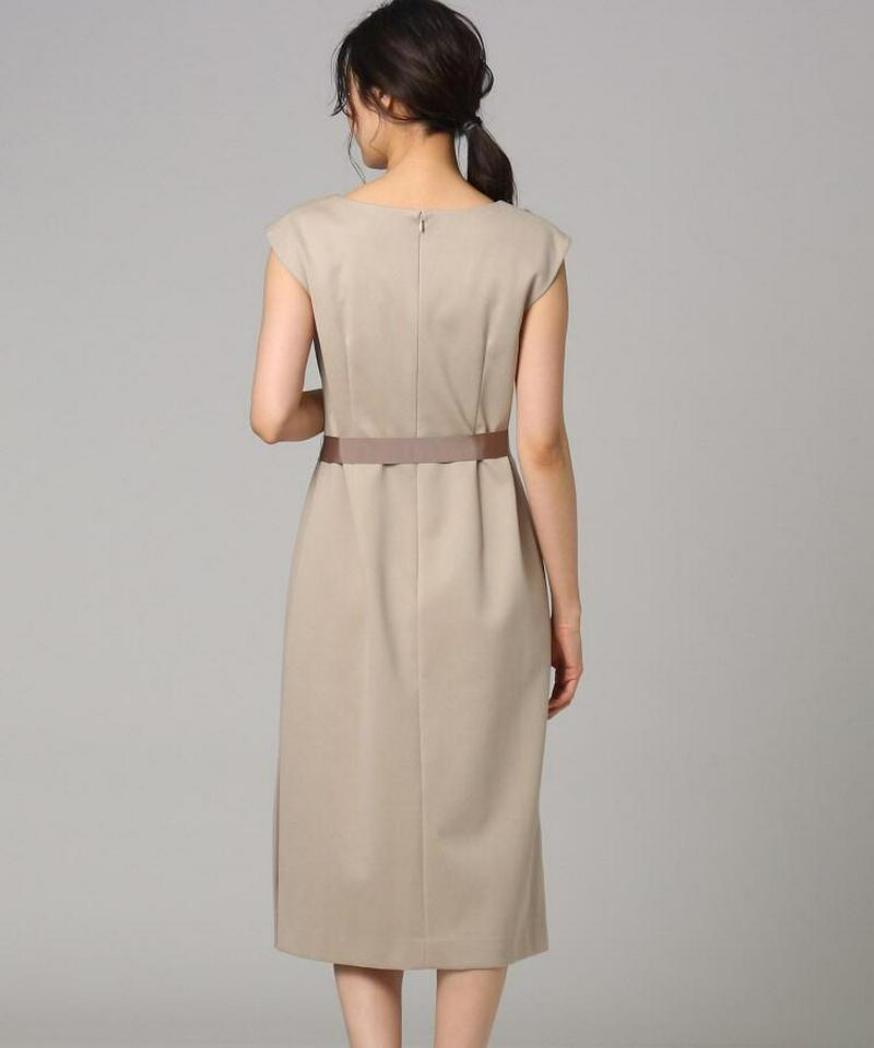 【洗える】ミラノリブフレンチワンピース