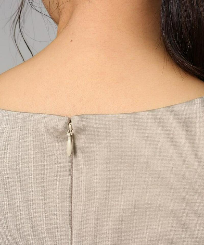 【洗える】ミラノリブフレンチワンピース