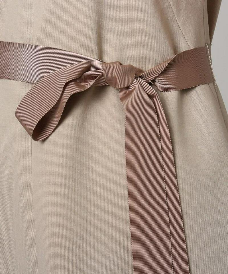 【洗える】ミラノリブフレンチワンピース