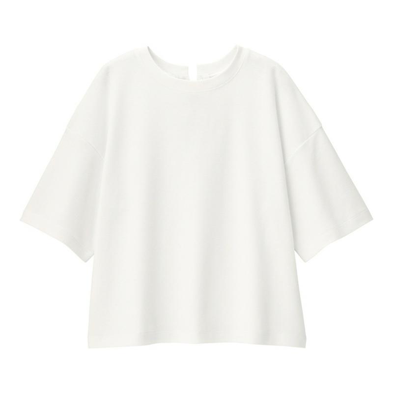 カノコバックレースアップT(5分袖)JN+X