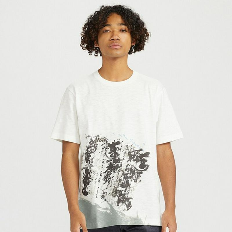 書道アート UT グラフィックTシャツ 山口芳水（半袖・レギュラーフィット）