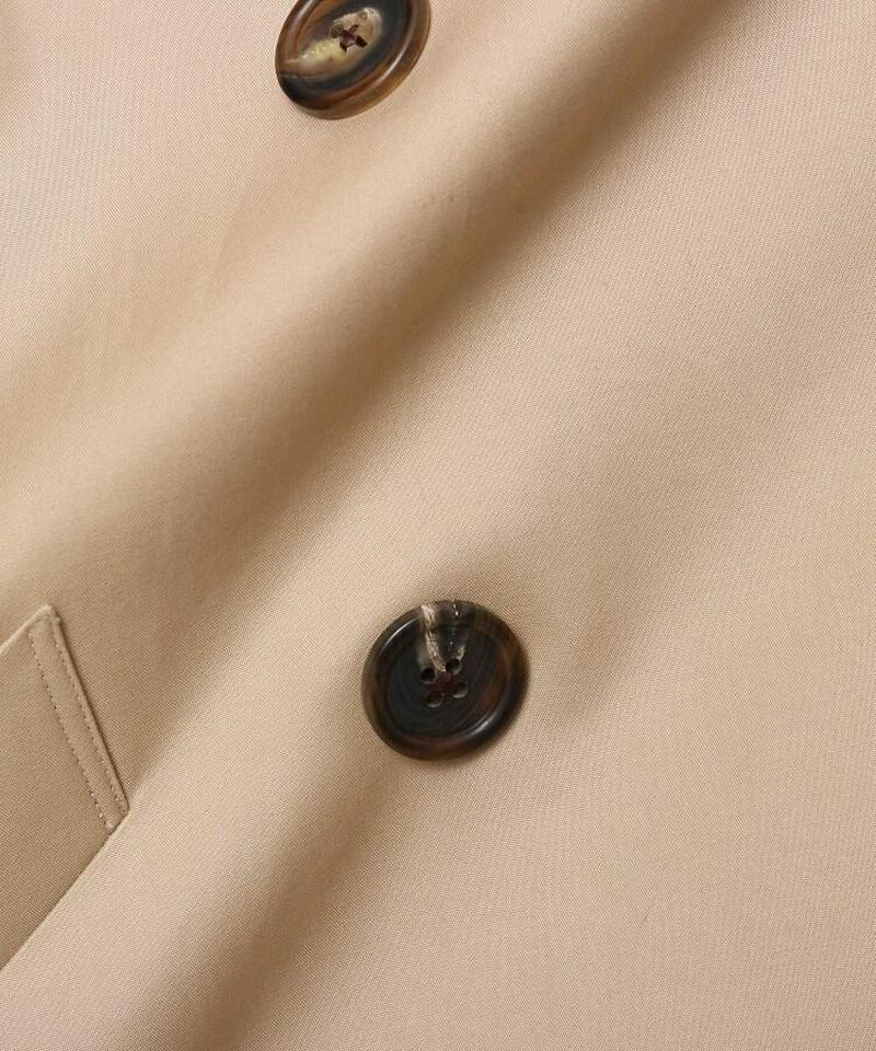 スヴィンコットンダブルトレンチコート