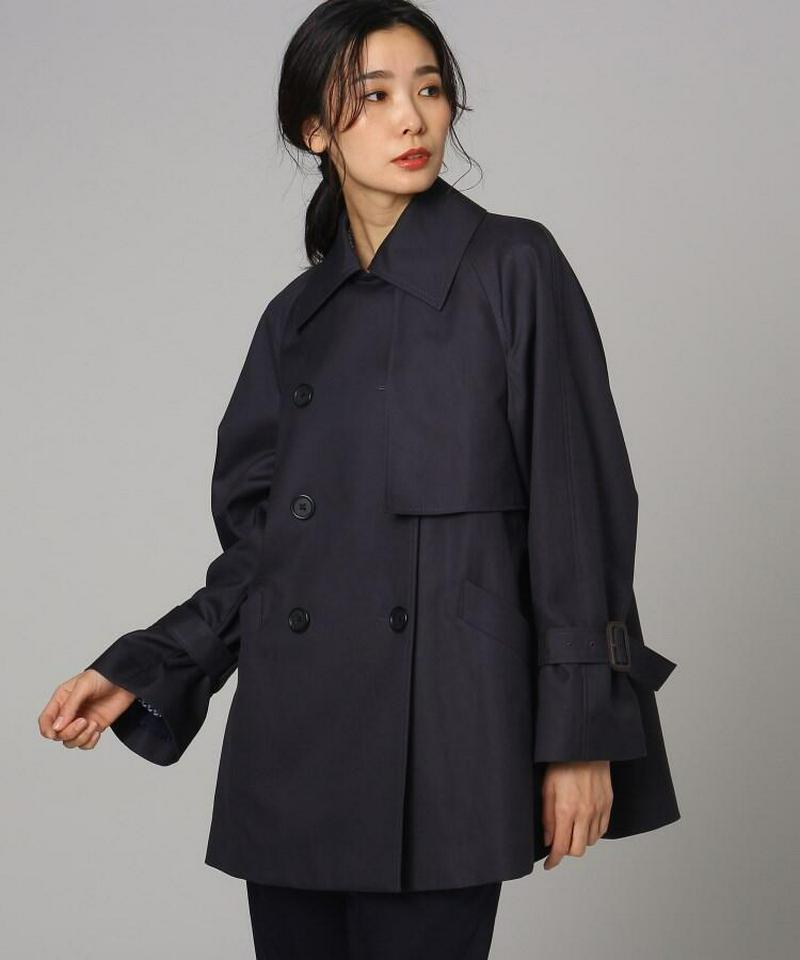 スヴィンコットンダブルトレンチコート