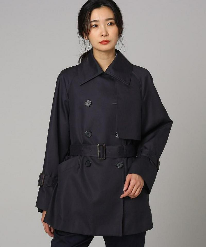 スヴィンコットンダブルトレンチコート