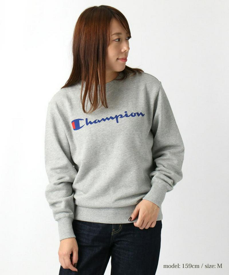 30％OFF！スーパーSALE★Champion チャンピオン クルーネック スウェット ロゴ C3-Q002 トレーナー メン