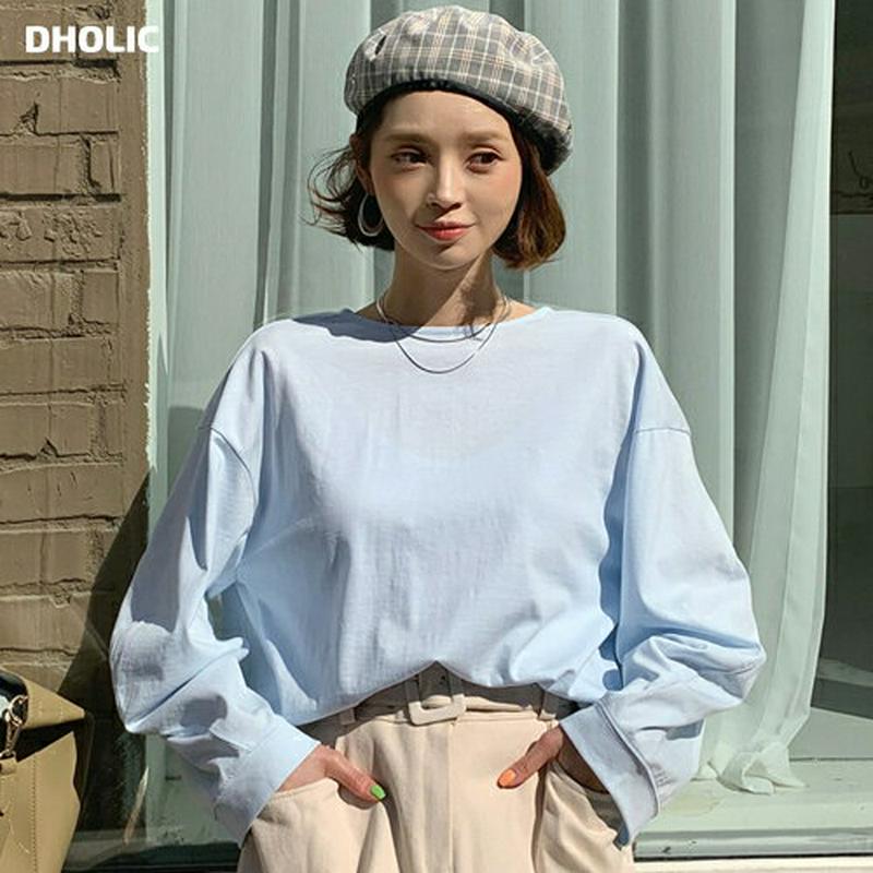 2WAYツイストTシャツ・全3色・t58159 レディース 【tops】【トップス Tシャツ リバーシブル ドロップショルダー 