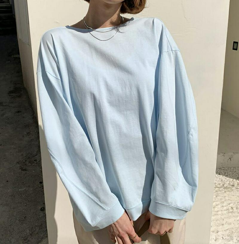 2WAYツイストTシャツ・全3色・t58159 レディース 【tops】【トップス Tシャツ リバーシブル ドロップショルダー 