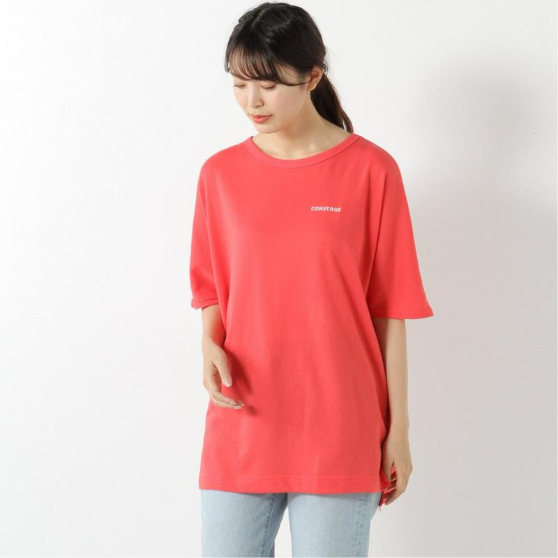 【コンバース】ガーゼミニ裏毛ドルマンＢＩＧＴシャツ（コンバース/CONVERSE）