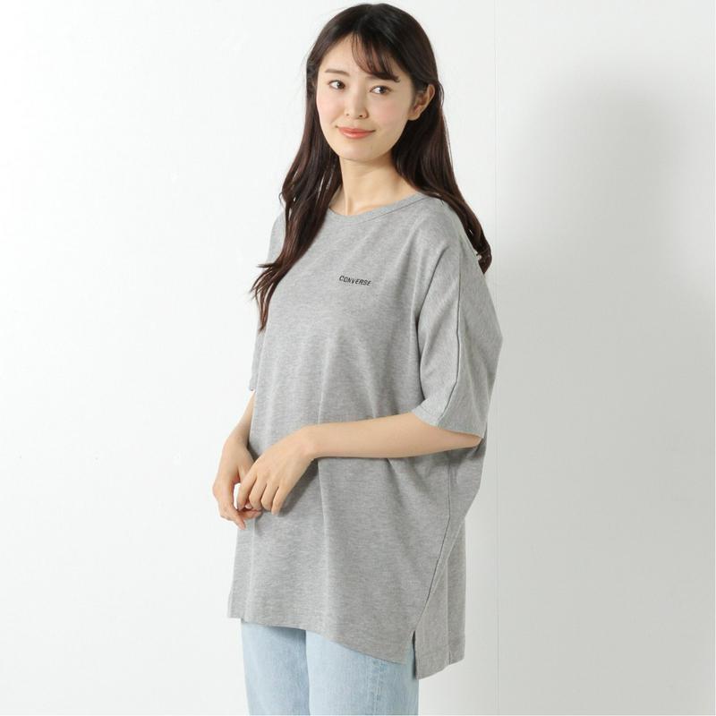 【コンバース】ガーゼミニ裏毛ドルマンＢＩＧＴシャツ（コンバース/CONVERSE）