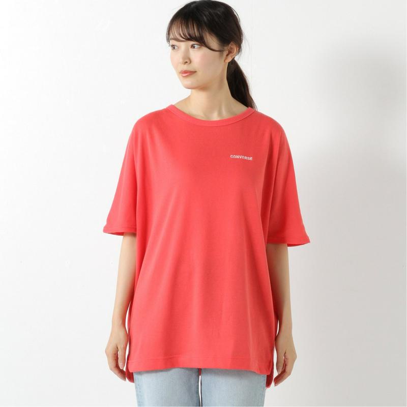 【コンバース】ガーゼミニ裏毛ドルマンＢＩＧＴシャツ（コンバース/CONVERSE）