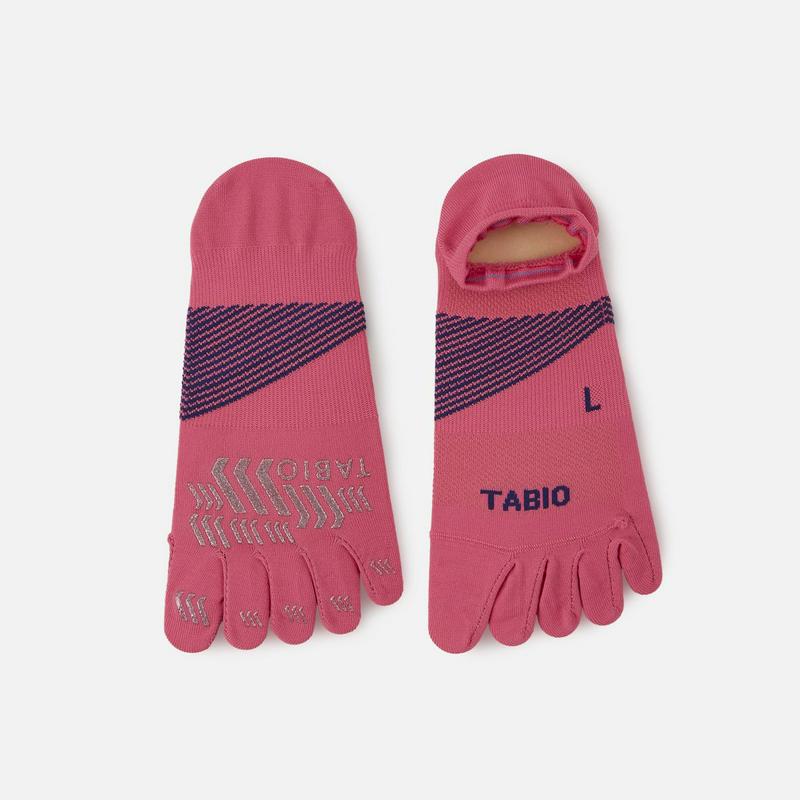【あす楽】【TABIO SPORTS】 T&F 五本指ソックス 23〜25cm ローズピンク / 靴下屋 靴下 タビオ タビオスポーツ くつ下 ショート 陸上 レーシングソックス ランニングソックス 5本指 5本指靴下 五本指靴下 5本指ソックス レディース 日本製 ¬¬