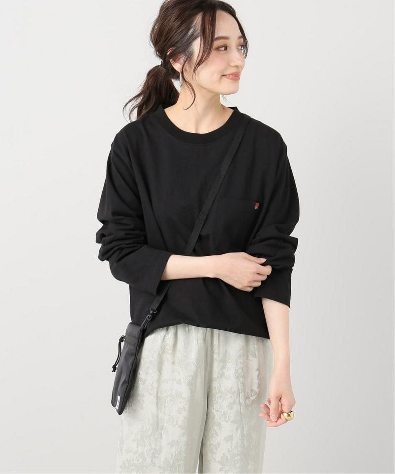 【UNIVERSAL OVERALL / ユニバーサル オーバーオール】POCKET LONG TEE：Tシャツ◆