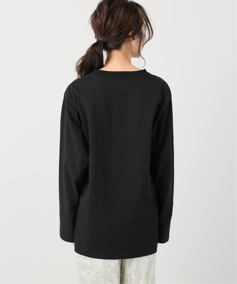 【UNIVERSAL OVERALL / ユニバーサル オーバーオール】POCKET LONG TEE：Tシャツ◆