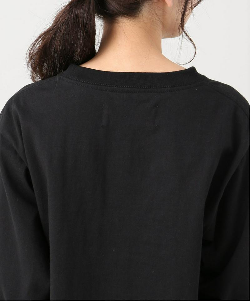 【UNIVERSAL OVERALL / ユニバーサル オーバーオール】POCKET LONG TEE：Tシャツ◆