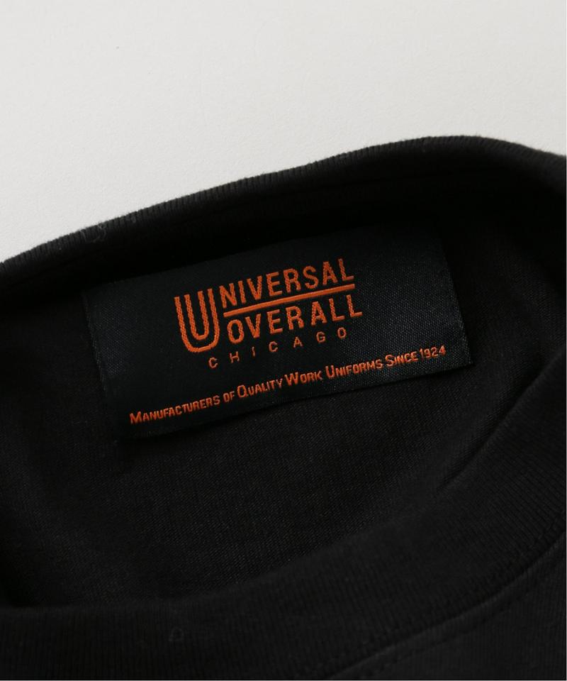 【UNIVERSAL OVERALL / ユニバーサル オーバーオール】POCKET LONG TEE：Tシャツ◆