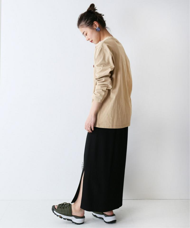 【UNIVERSAL OVERALL / ユニバーサル オーバーオール】POCKET LONG TEE：Tシャツ◆