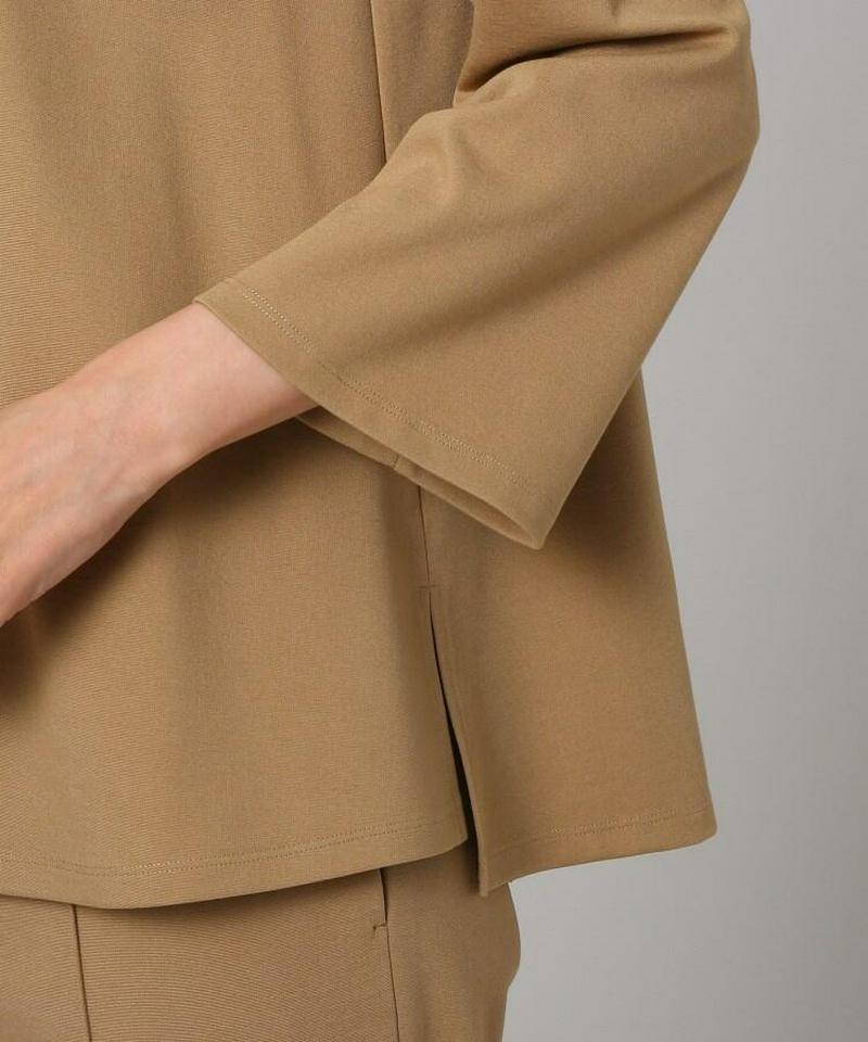 【洗える】ネオポンチジップブラウス