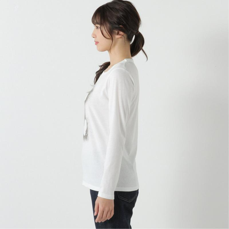 【おうちディズニー化計画】天竺長袖プリントＴシャツ【Ｍ～３Ｌ】（選べるキャラクター）（ディズニー）