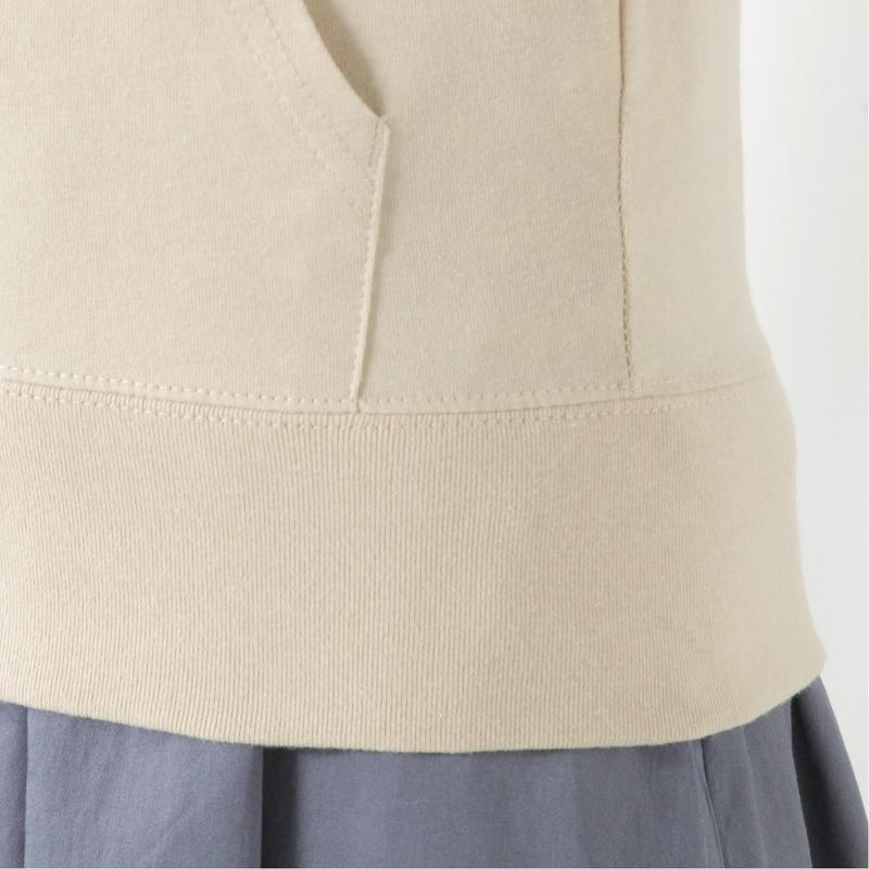 天竺ワンポイント刺繍ジップパーカー【Ｍ～３Ｌ】