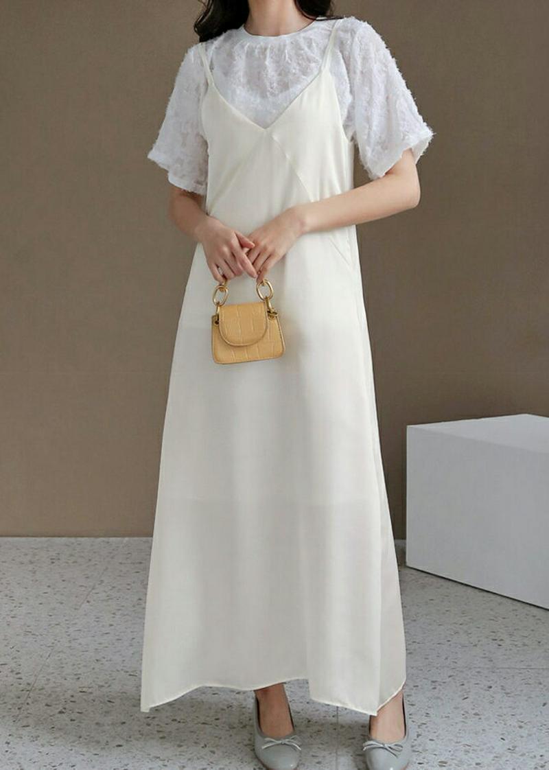 シルキーキャミワンピース・全3色・t55002 レディース 【ops】【ワンピース ロング丈 ロング マキシ キャミソール シル