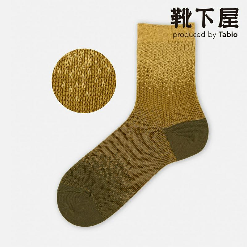 【全品送料無料★〜3/11 23:59迄】【あす楽】【Tabio】 タイダイ風ジャカードソックス / 靴下屋 靴下 タビオ くつ