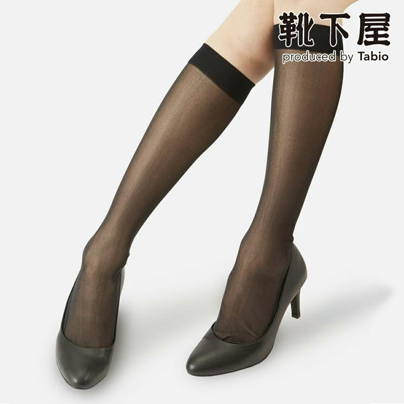 【全品送料無料★〜6/11 23:59迄】【あす楽】【靴下屋】 チュール透けハイソックス / 靴下 タビオ Tabio くつ下 チュール シースルー ハイ レディース 日本製 2206ka
