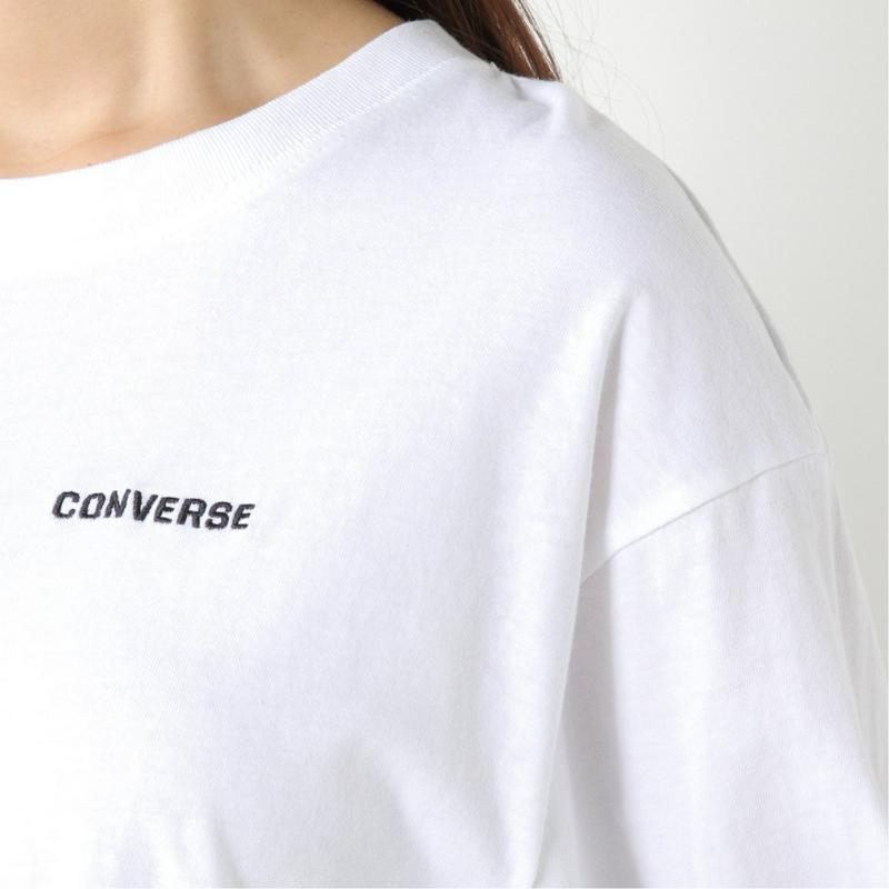 【コンバース】天竺ワンポイント刺繍長袖Ｔシャツ【Ｍ～３Ｌ】（コンバース/CONVERSE）