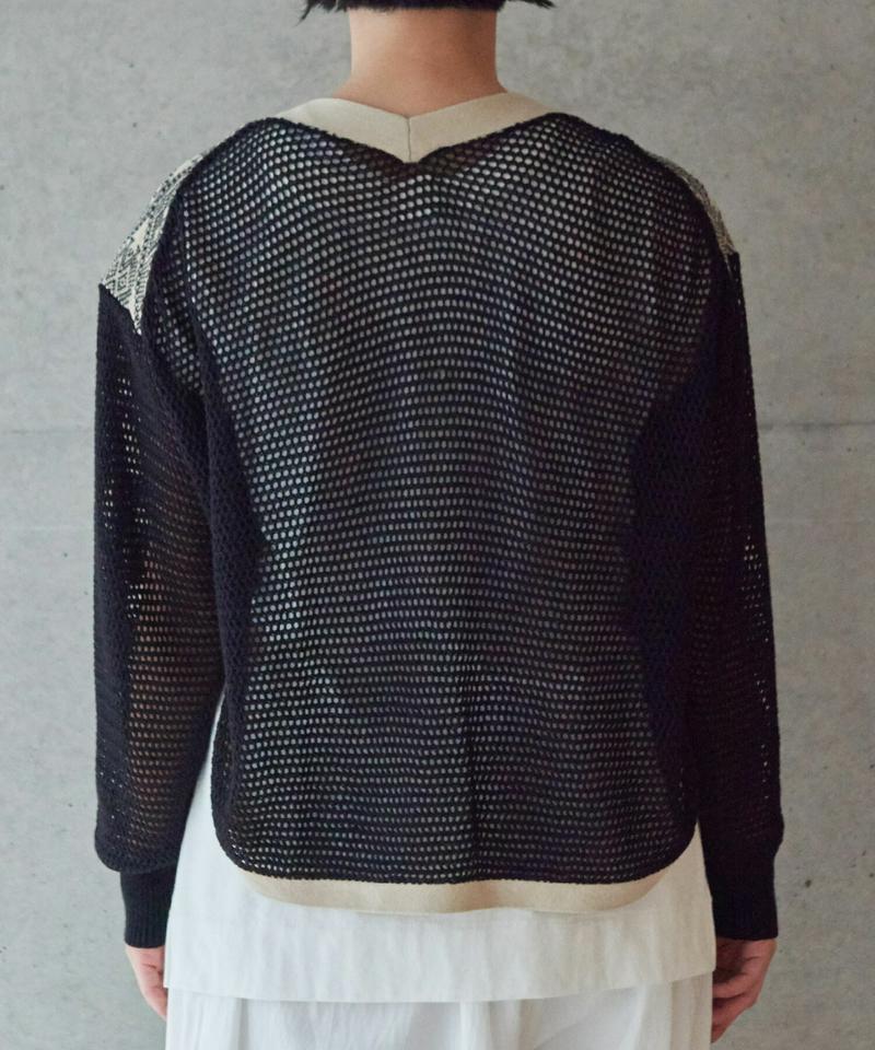 WJQメッシュ ショートカーディガン（nitca）