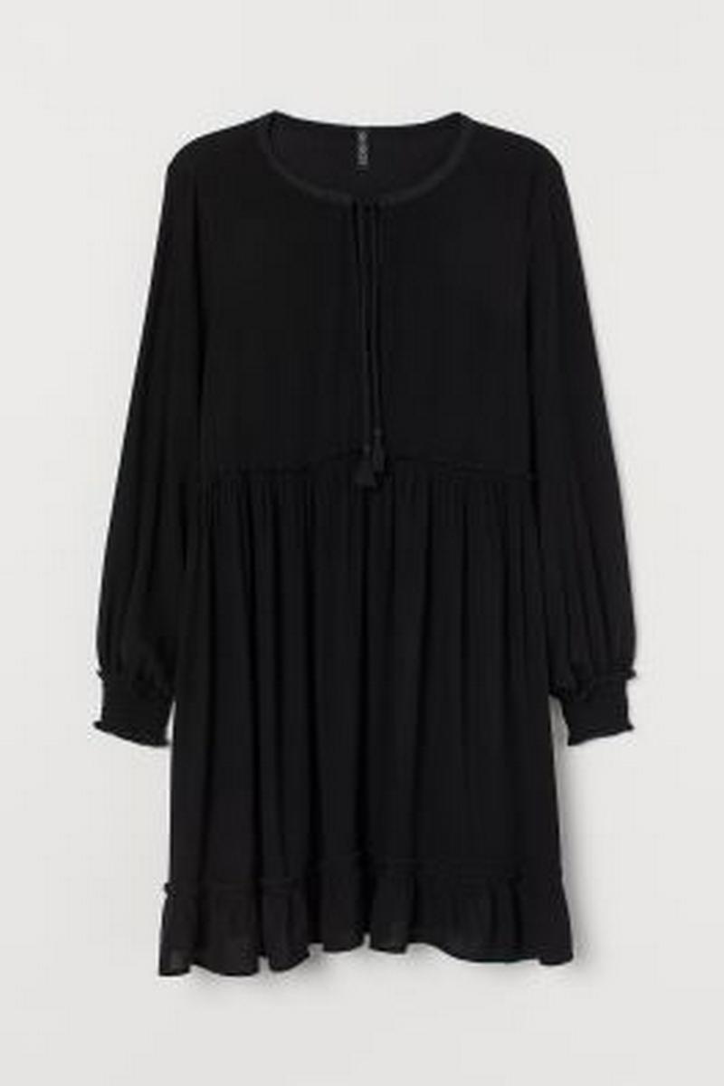 H&M+ ベルテッドワンピース