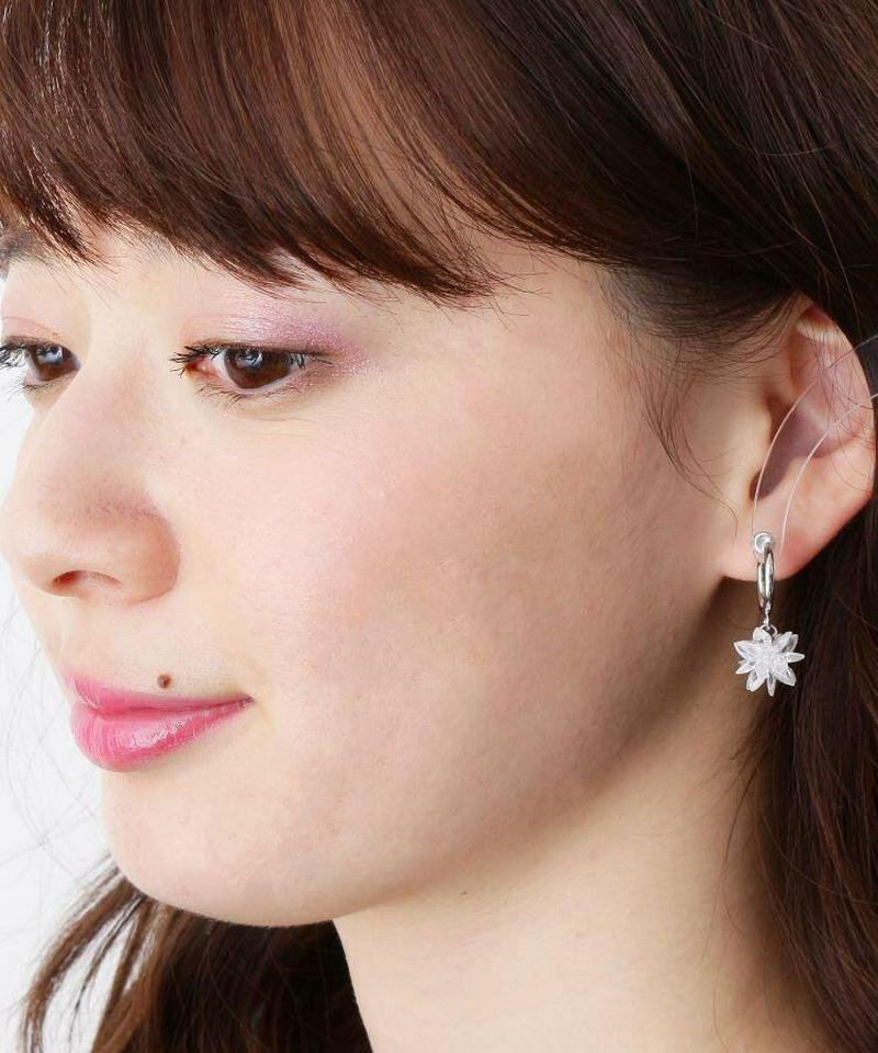 花キュービックセットイヤリング