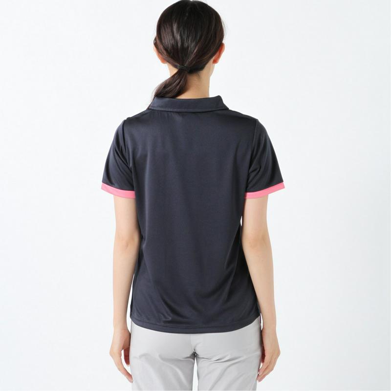 レディース　半袖スキッパーポロシャツ（ルコックスポルティフ/le coq sportif）