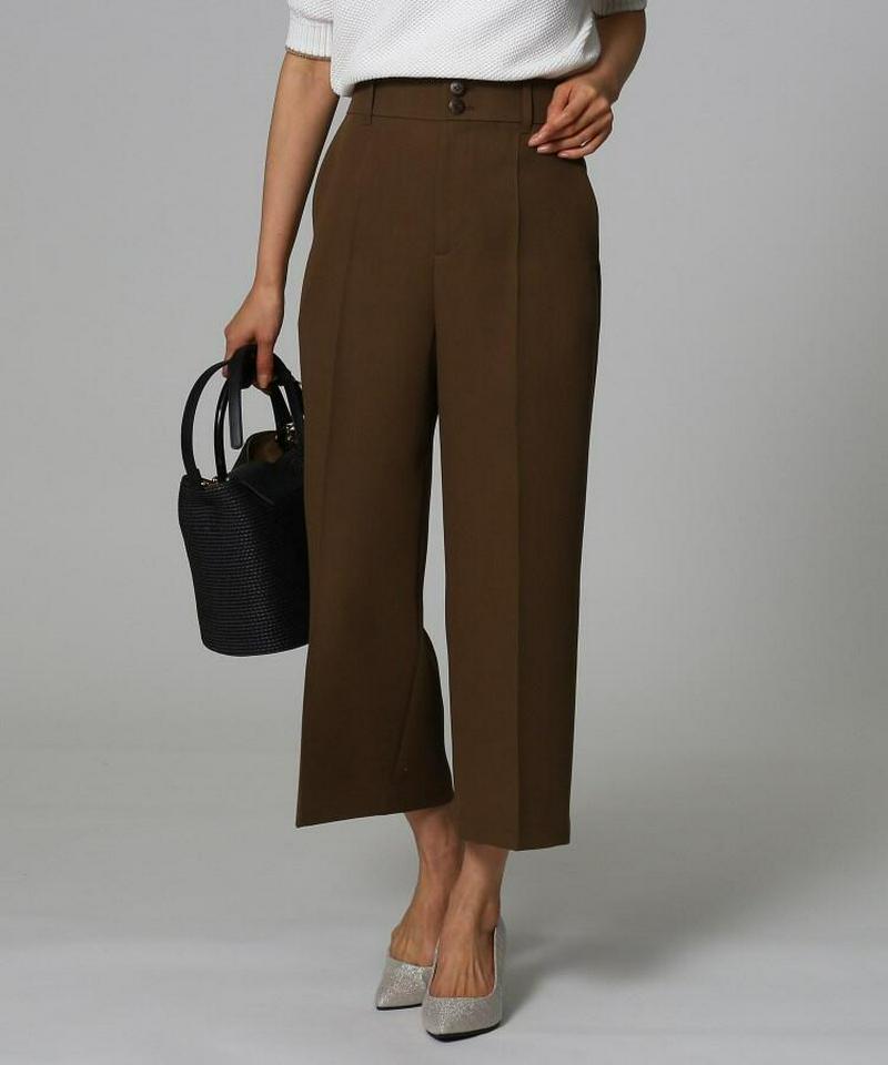 クロスワイドクロップドパンツ