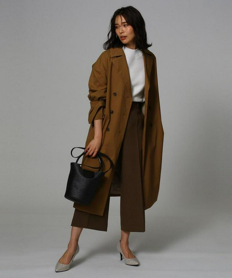 クロスワイドクロップドパンツ