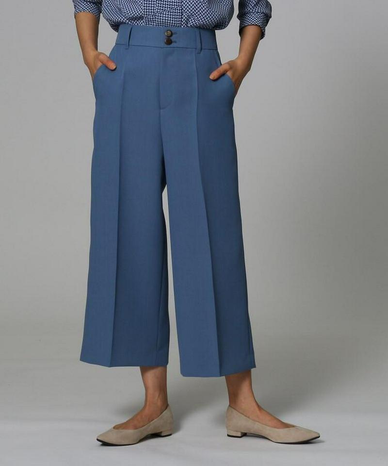 クロスワイドクロップドパンツ