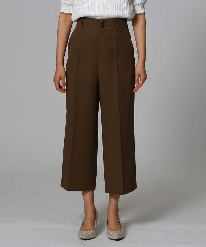 クロスワイドクロップドパンツ