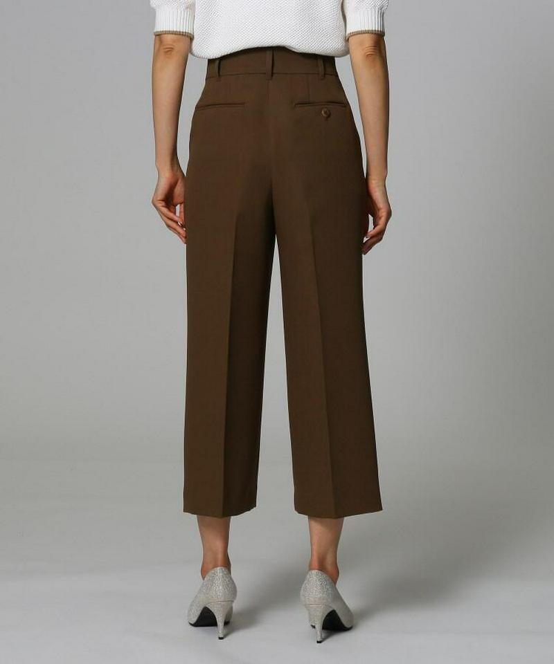 クロスワイドクロップドパンツ