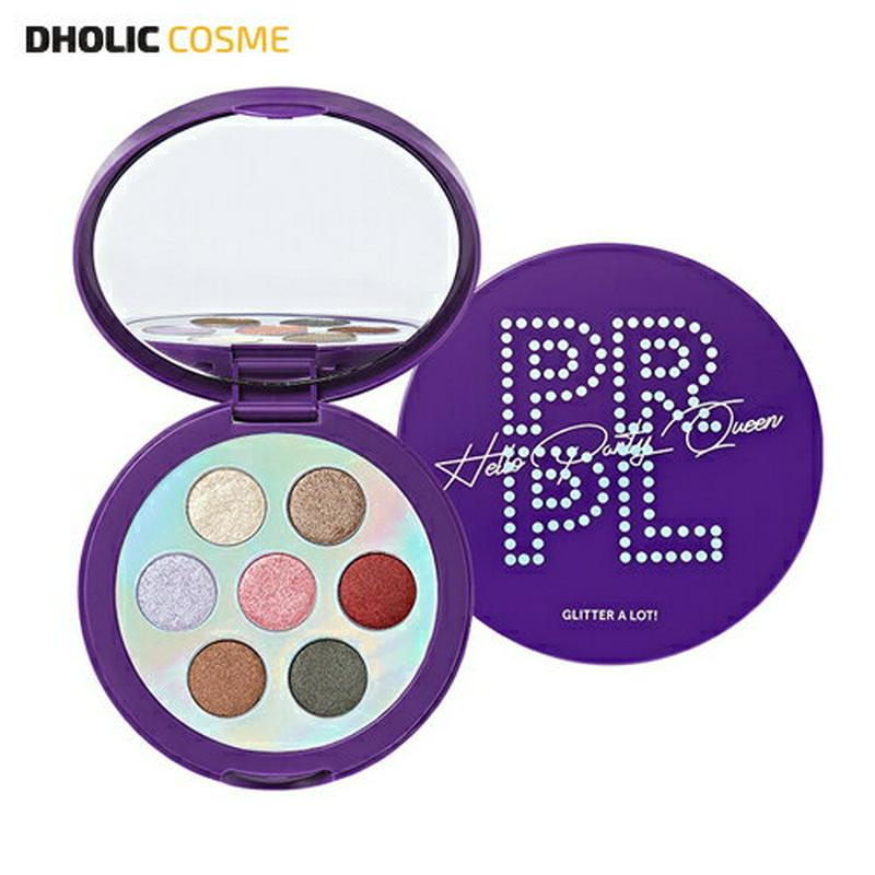 [ピーアールピーエル]ハローパーティークイーンアイシャドウ 46287 コスメ cosme 【MAKEUP】PRPL アイシャドウ パレット アイシャドウパレット アイ シャドウ ピンク レッド 赤 緑 ゴールド ブラウン パール ホワイト ラメ 水色 韓国 韓国コスメ ピーアールピーエル