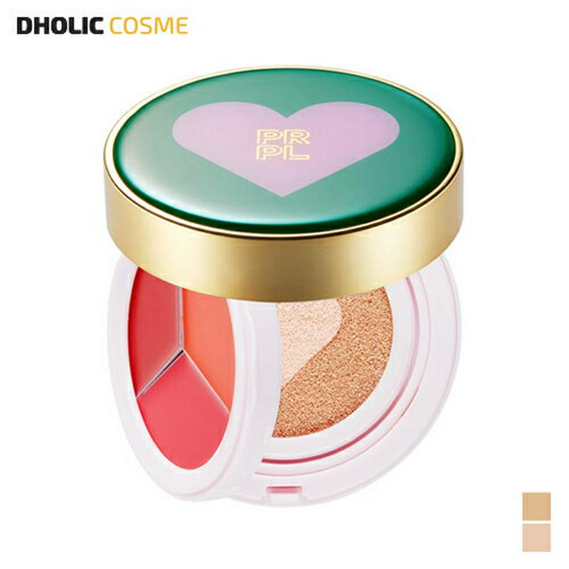 【30%OFF SALE】[ピーアールピーエル]キスアンドハートクッション(グリーン) 46271 コスメ【cosme】【PRP